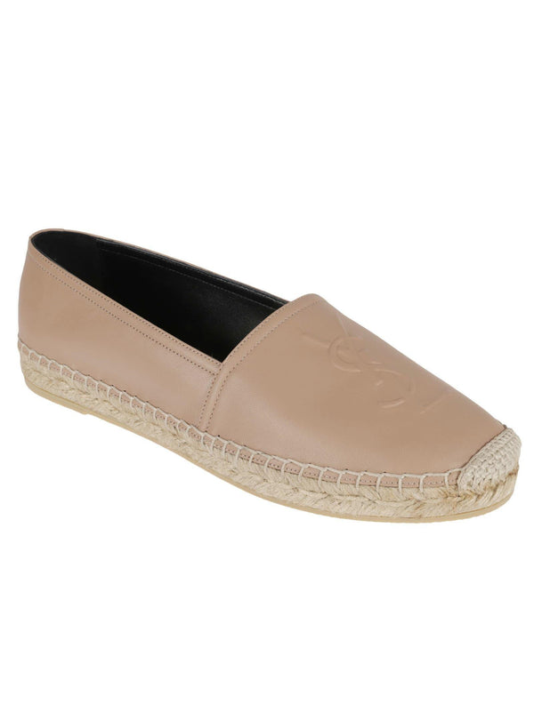 Saint Laurent Flat Heel Leather Espadrillas - Women - Piano Luigi