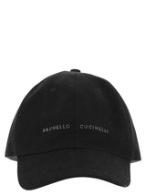 Brunello Cucinelli Cotton Canvas Baseball Cap With Embroidery - Men - Piano Luigi