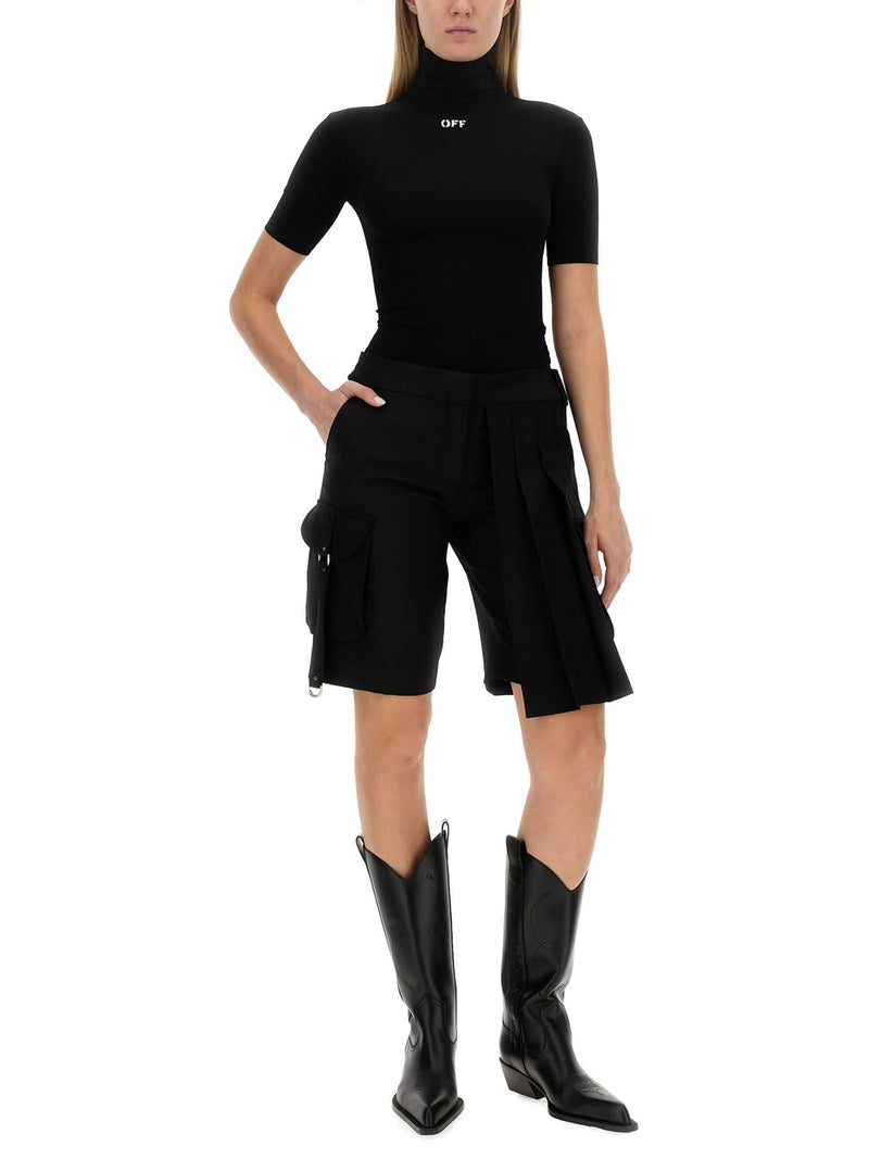 Off-White Topwear In Black Viscose - Women - Piano Luigi