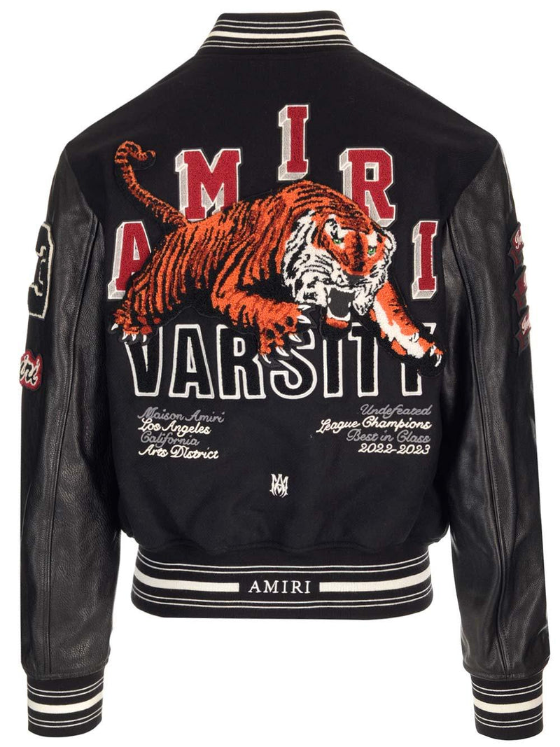 AMIRI Wool Varsity Bomber - Men - Piano Luigi