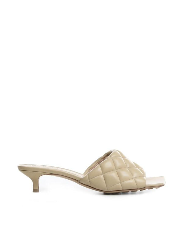 Bottega Veneta Padded Heeled Sandals - Women - Piano Luigi