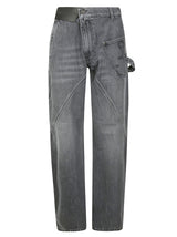 J.W. Anderson Twisted Workwear Jeans - Women - Piano Luigi