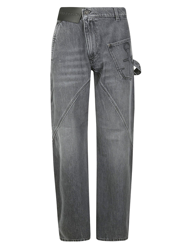 J.W. Anderson Twisted Workwear Jeans - Women - Piano Luigi