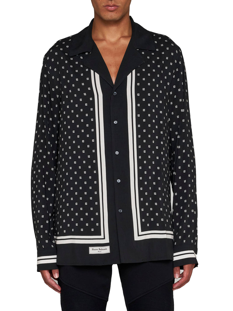 Balmain Printed Shirt - Men - Piano Luigi