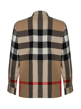 Burberry Oversized Shirt In Wool And Cotton With Exaggerated Check Pattern - Men - Piano Luigi