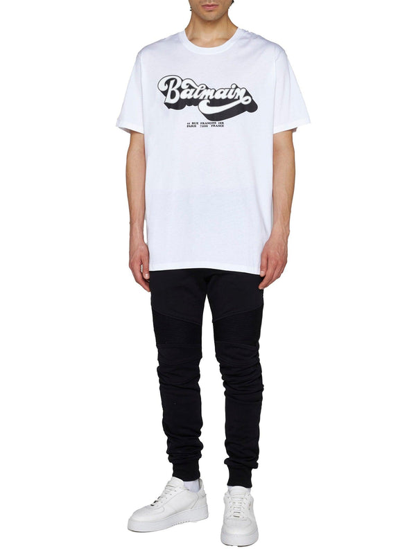 Balmain White 70s T-shirt - Men - Piano Luigi