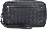 Bottega Veneta Leather Pouch - Men - Piano Luigi