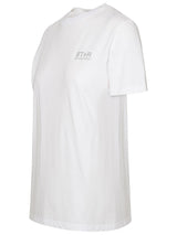 Golden Goose White Cotton T-shirt - Women - Piano Luigi