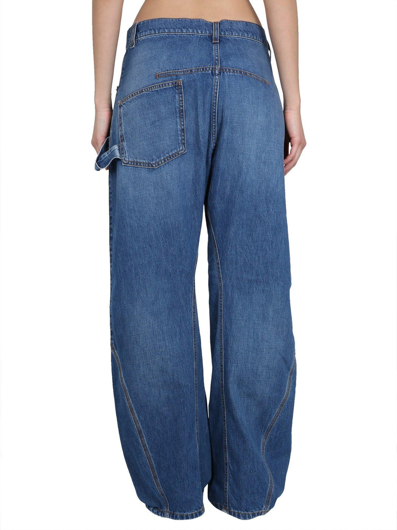 J.W. Anderson Twisted Workwear Jeans - Women - Piano Luigi