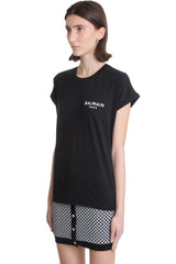 Balmain T-shirt In Black Cotton - Women - Piano Luigi