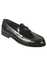 Prada Logo Plaque Loafers - Men - Piano Luigi