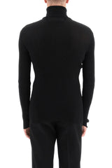 Off-White Ribbed Techno Knit Turtleneck Sweater - Men - Piano Luigi