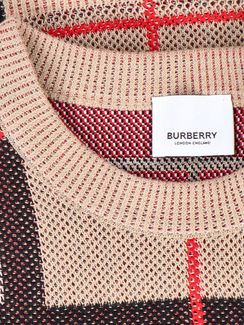 Burberry Tartan Pattern Sweater - Men - Piano Luigi