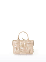 Bottega Veneta Woven Pleated Top Handle Tote Bag - Women - Piano Luigi