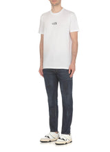 Dsquared2 White Cotton T-shirt - Men - Piano Luigi