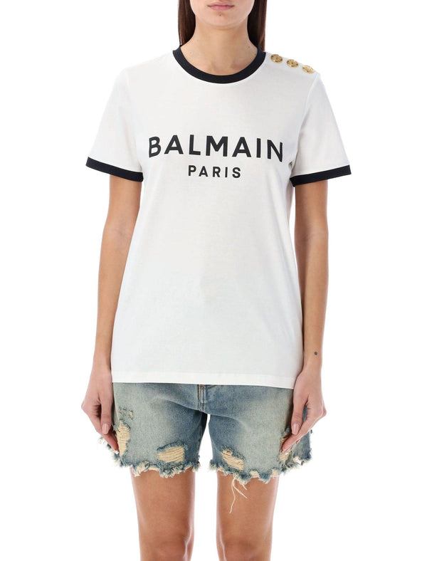 Balmain 3-button T-shirt - Women - Piano Luigi