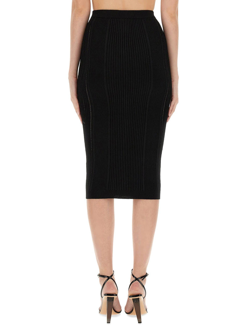 Balmain Knit Skirt - Women - Piano Luigi