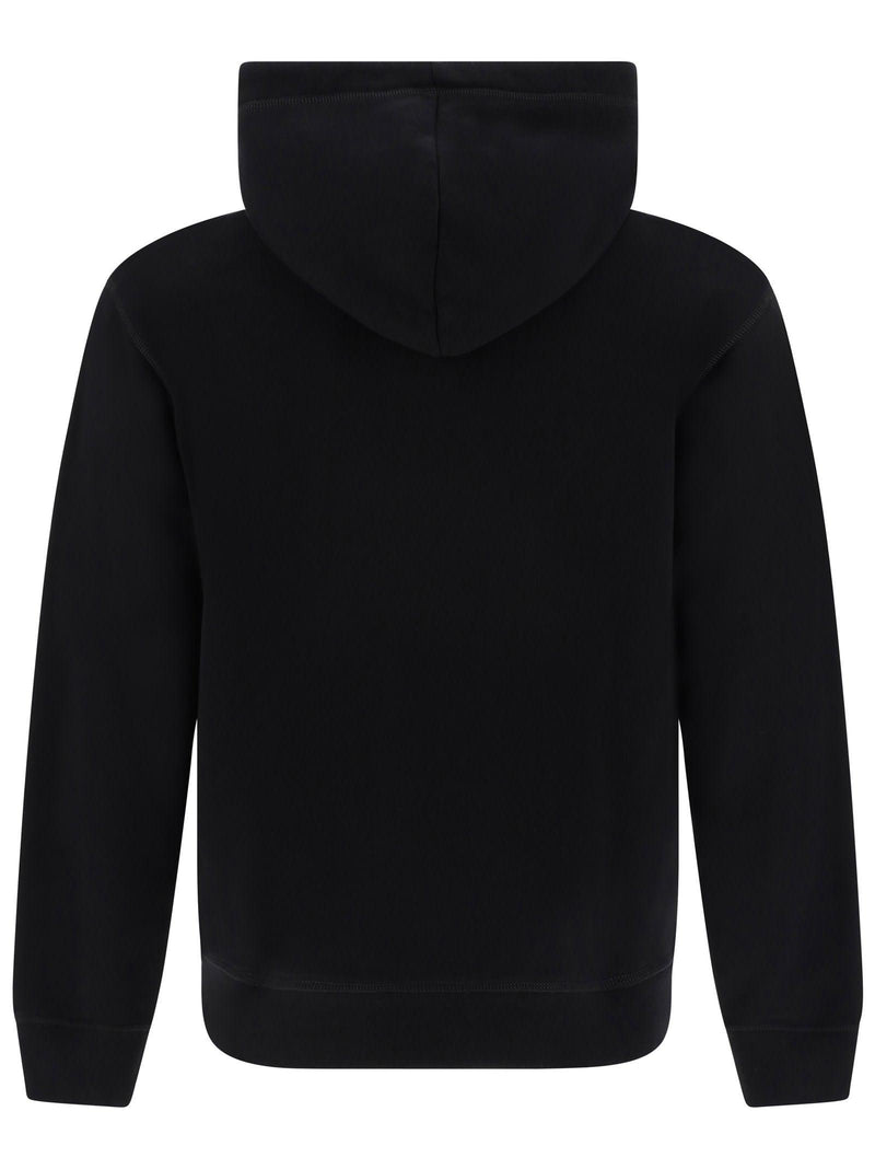 Dsquared2 Black Cotton Sweatshirt - Men - Piano Luigi