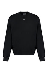 Off-White Cotton Crew-neck Sweatshirt - Men - Piano Luigi