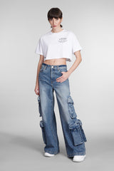 AMIRI Jeans In Blue Cotton - Women - Piano Luigi