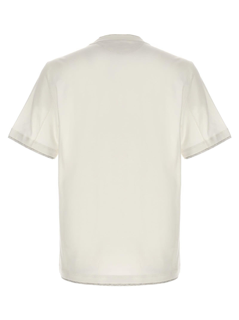 Brunello Cucinelli Double Layer T-shirt - Men - Piano Luigi