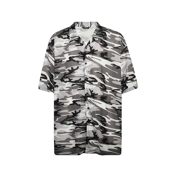 Balenciaga Camouflage Print Shirt - Men - Piano Luigi