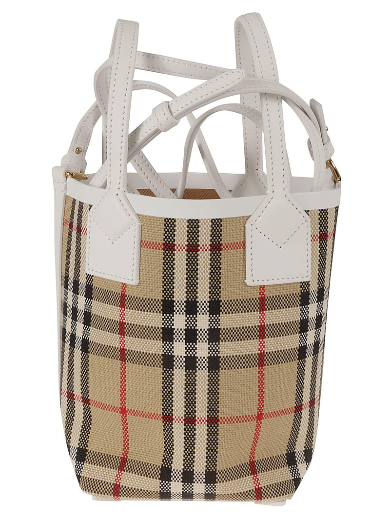 Burberry Check Bucket Bag - Women - Piano Luigi