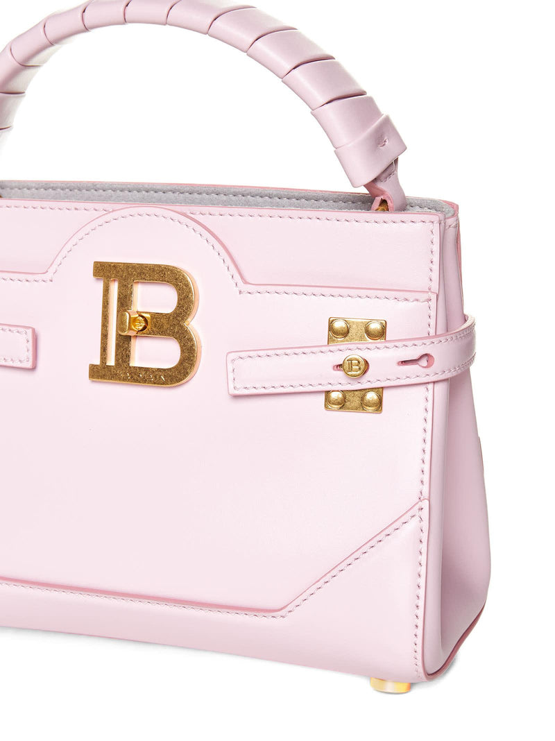 Balmain Bbuzz 22 Pink Leather Bag - Women - Piano Luigi