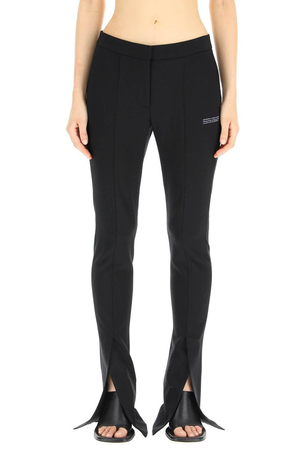 Off-White Corporate Tailored Trousers - Women - Piano Luigi