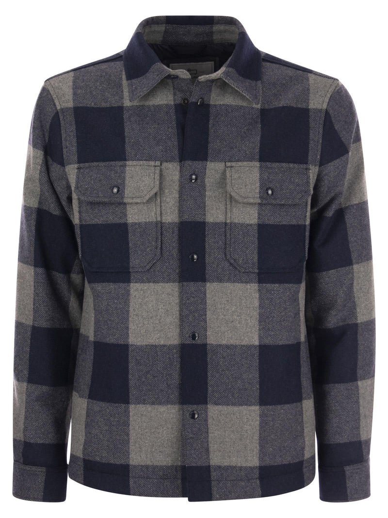 Woolrich Alaskan Check Shirt Jacket - Men - Piano Luigi