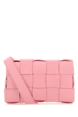 Bottega Veneta Pink Leather Small Cassette Crossbody Bag - Women - Piano Luigi