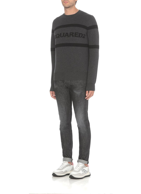 dsquared2 Sweater Wool Sweater - Men - Piano Luigi