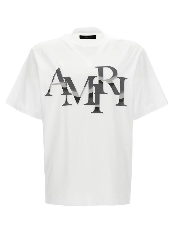 AMIRI staggered Chrome T-shirt - Men - Piano Luigi