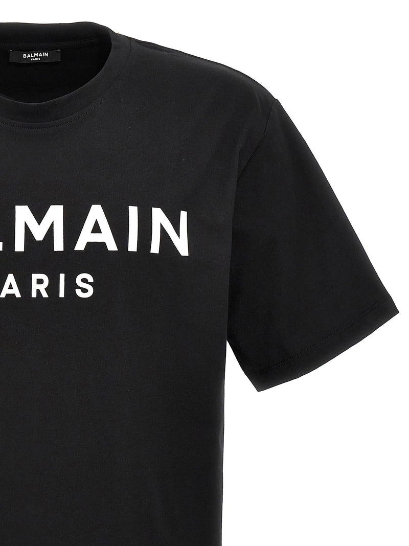 Balmain Logo Print T-shirt - Men - Piano Luigi