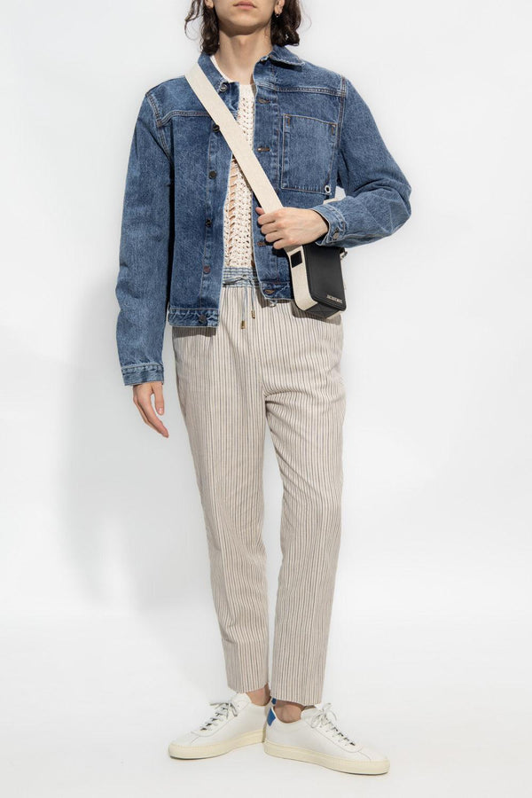 Jacquemus Blue ‘Jao’ Denim Jacket - Men - Piano Luigi