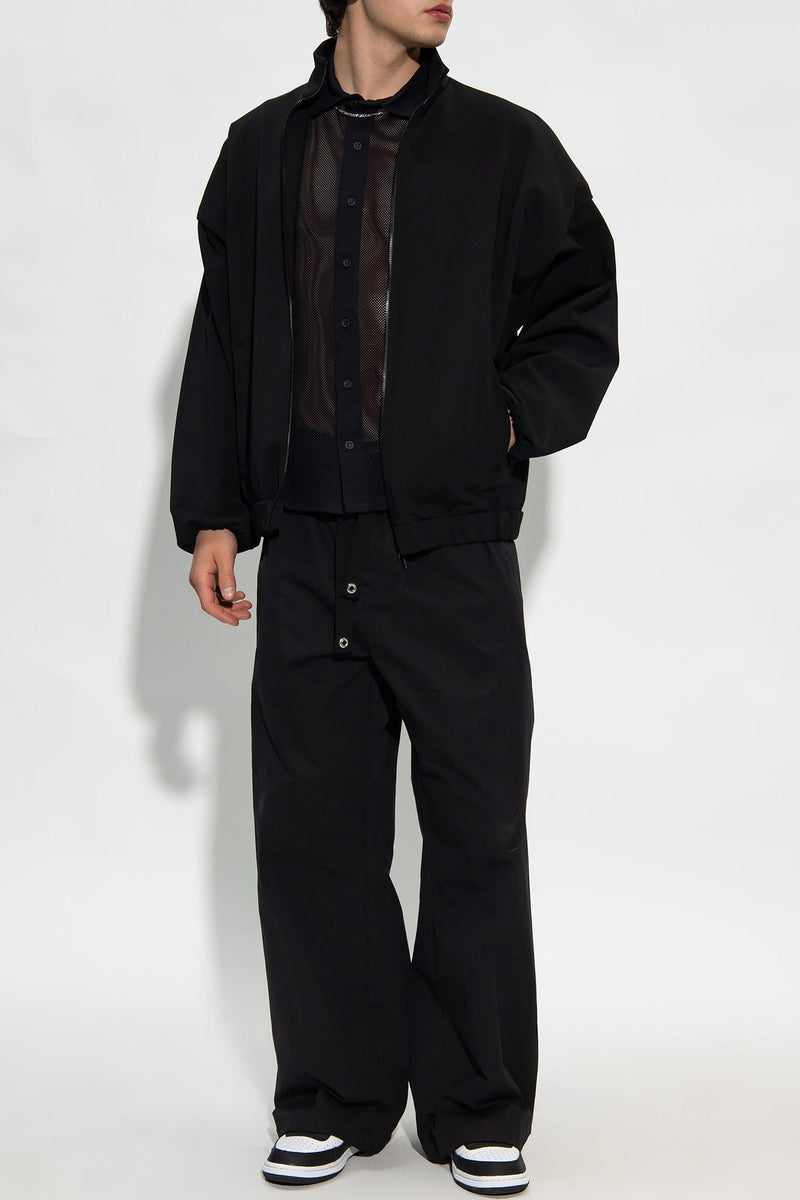 Versace Black Loose-Fitting Trousers - Men - Piano Luigi