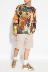 Balmain Multicolour Printed Sweatshirt - Men - Piano Luigi