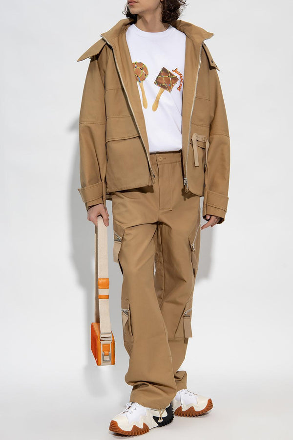 Jacquemus Brown ‘Molhado’ Jacket - Men - Piano Luigi