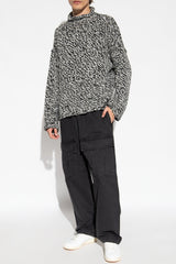 Acne Studios Black Wool Sweater - Men - Piano Luigi