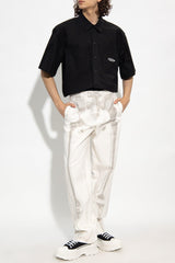 Off-White White Printed Jeans - Men - Piano Luigi