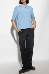 Burberry Blue ‘Rowanson’ Polo Shirt - Men - Piano Luigi