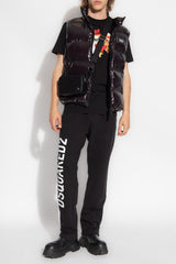 Dsquared2 Black Sweatpants With Logo - Men - Piano Luigi