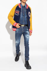 Dsquared2 Multicolour Wool Cardigan - Men - Piano Luigi