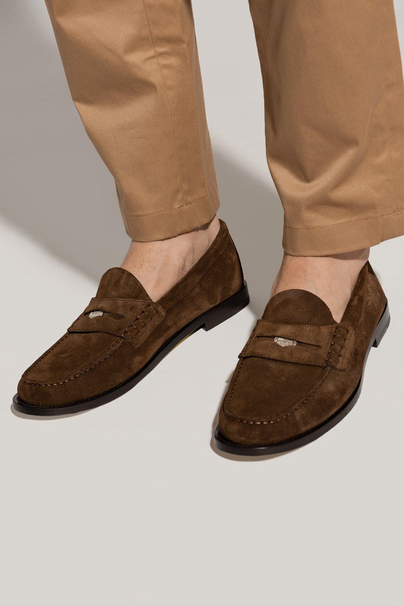 Burberry Brown ‘Rupert’ Loafers - Men - Piano Luigi