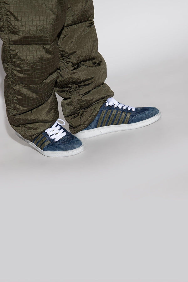 Dsquared2 Navy Blue ‘Boxer’ Sneakers - Men