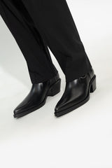 Off-White Black ‘Slim Texan’ Ankle Boots - Men - Piano Luigi