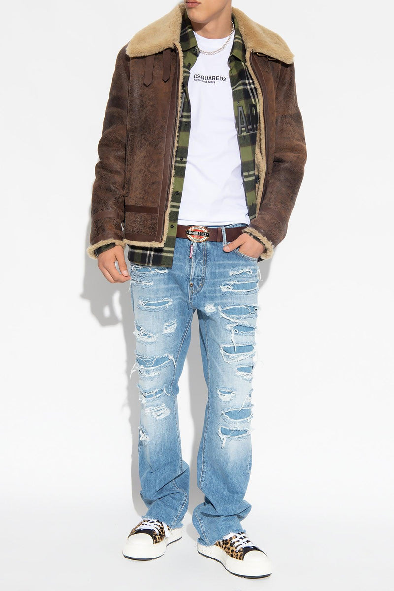 Dsquared2 Blue ‘Roadie’ Jeans - Men - Piano Luigi