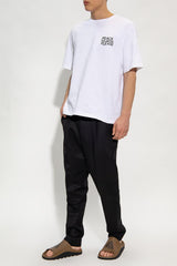 Off-White Black Sweatpants With Logo - Men - Piano Luigi