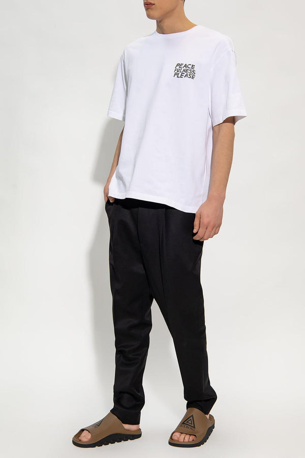 Off-White Black Sweatpants With Logo - Men