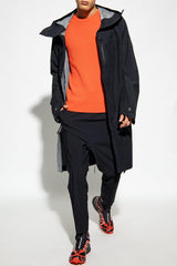 Stone Island Orange Ribbed Sweater - Men - Piano Luigi